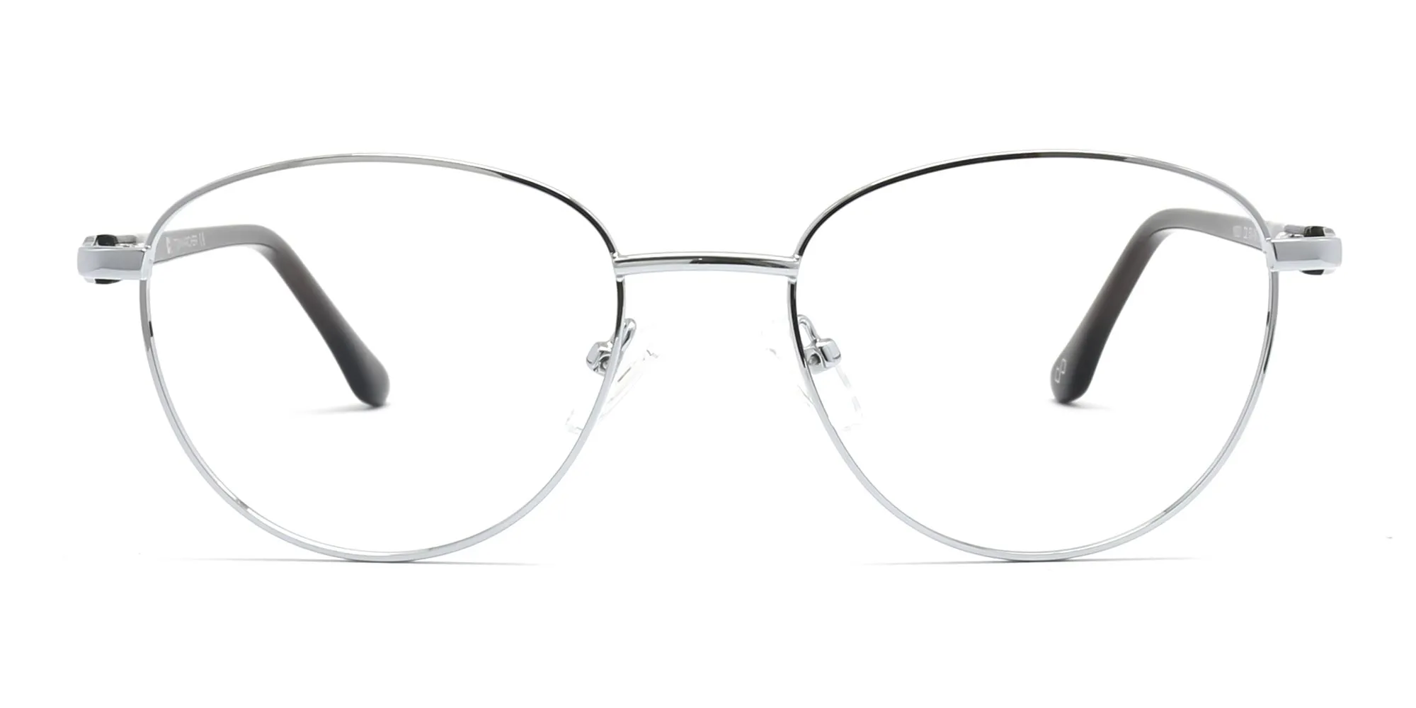 Silver Circle Glasses-2