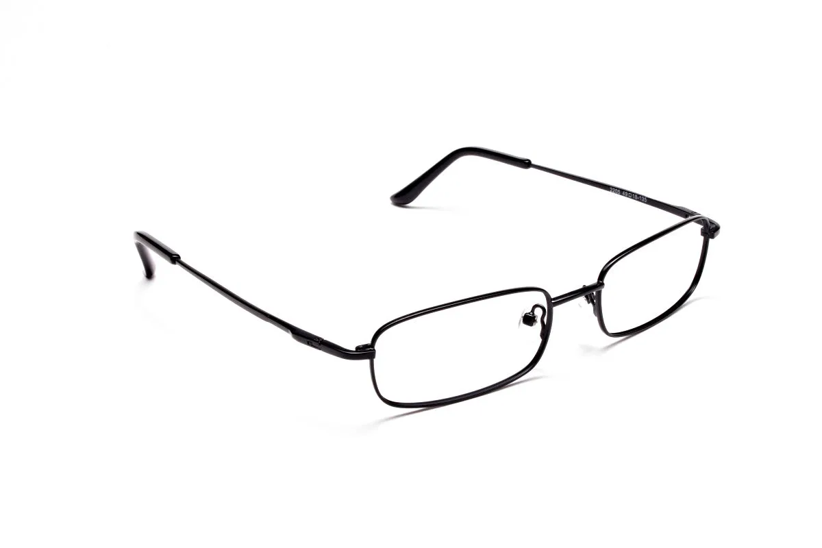 Rectangular Eyeglasses in Brown, Eyeglasses - 2