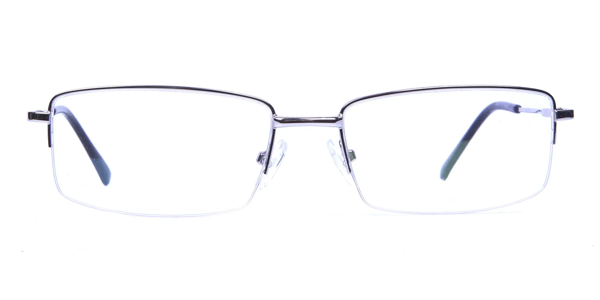 Rectangular glasses in Silver - 2