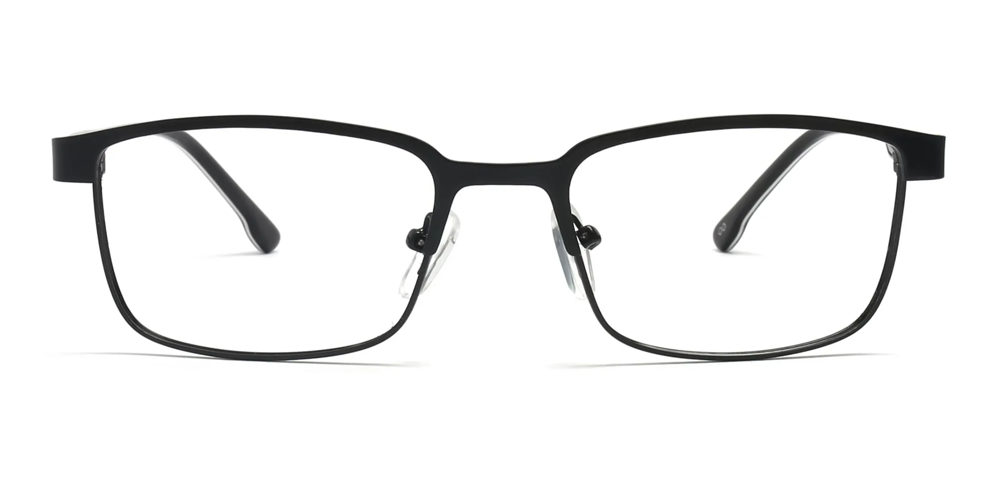 black small rectangle glasses-2