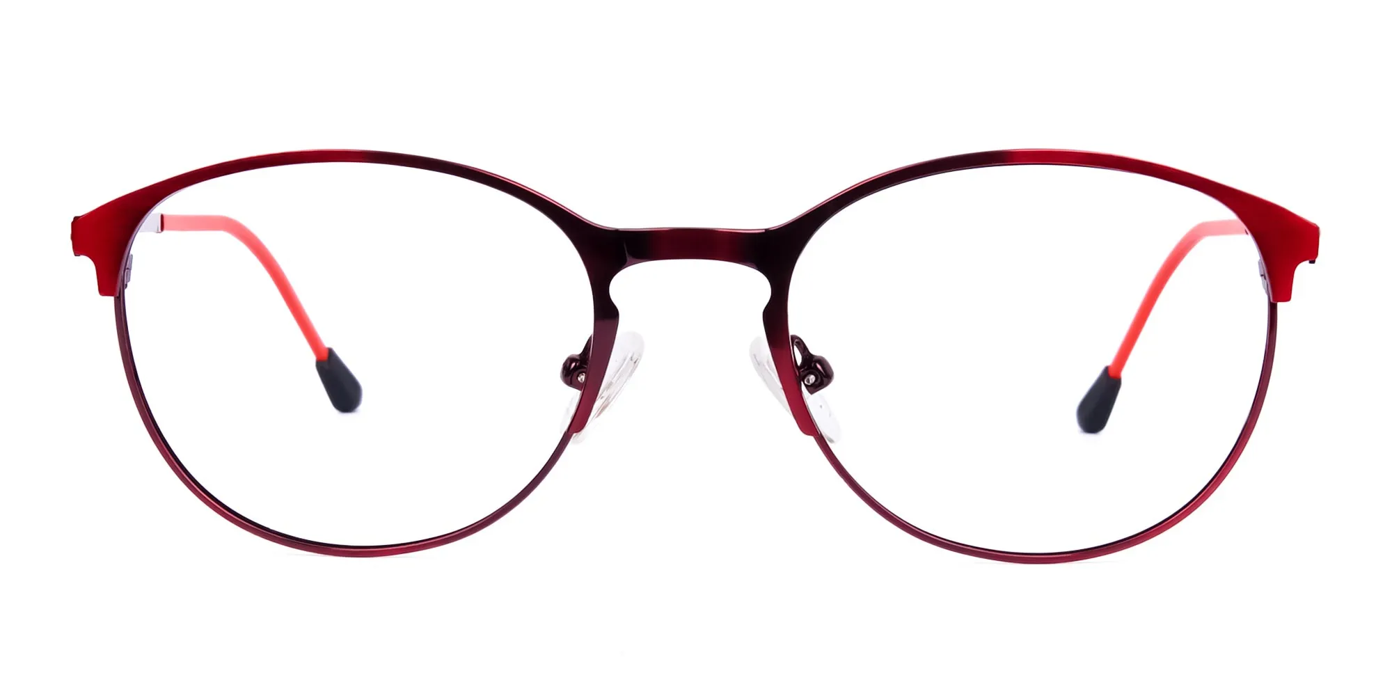 red oval glasses-2