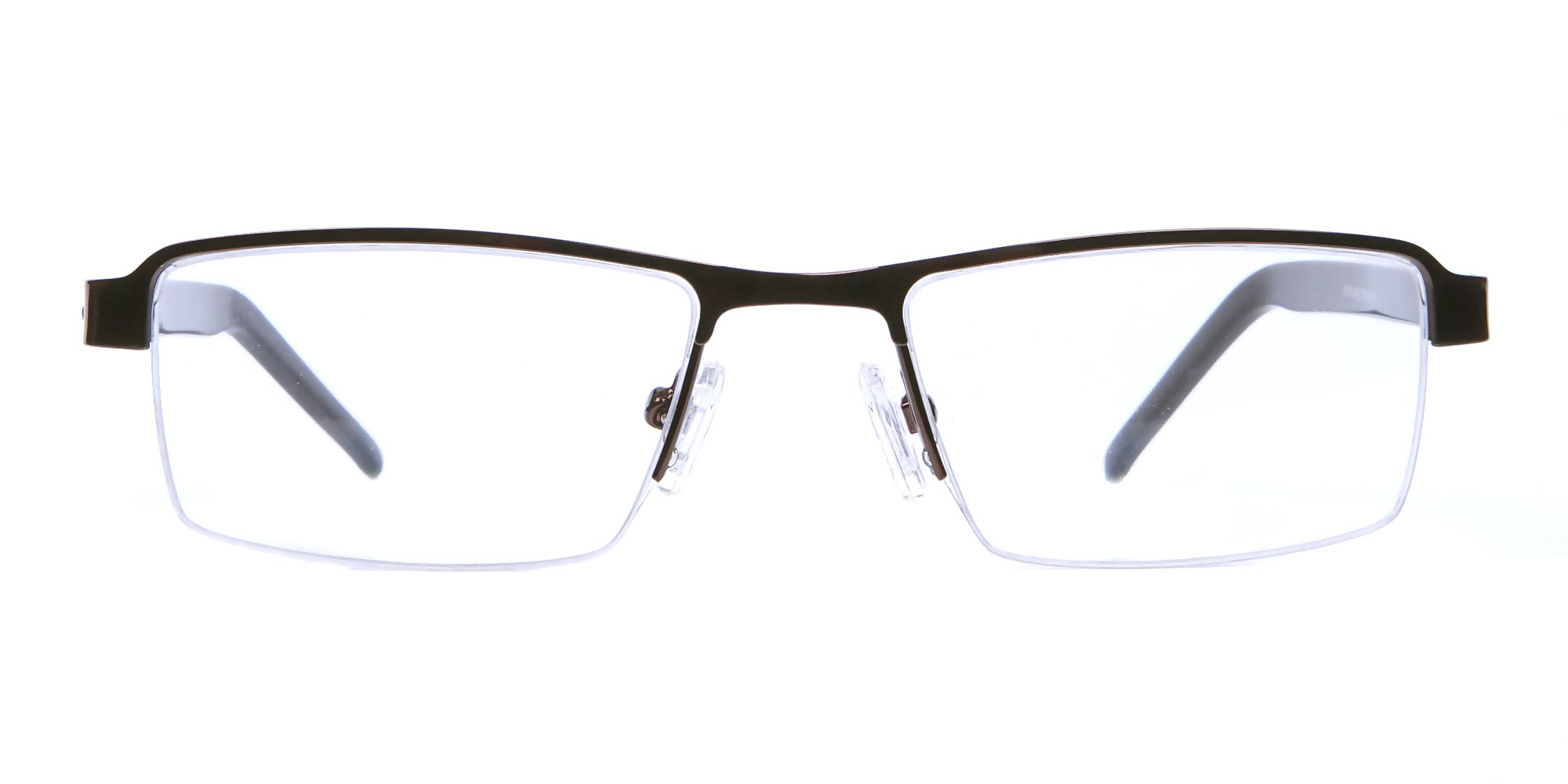 Brown Rectangular Glasses, Eyeglasses 