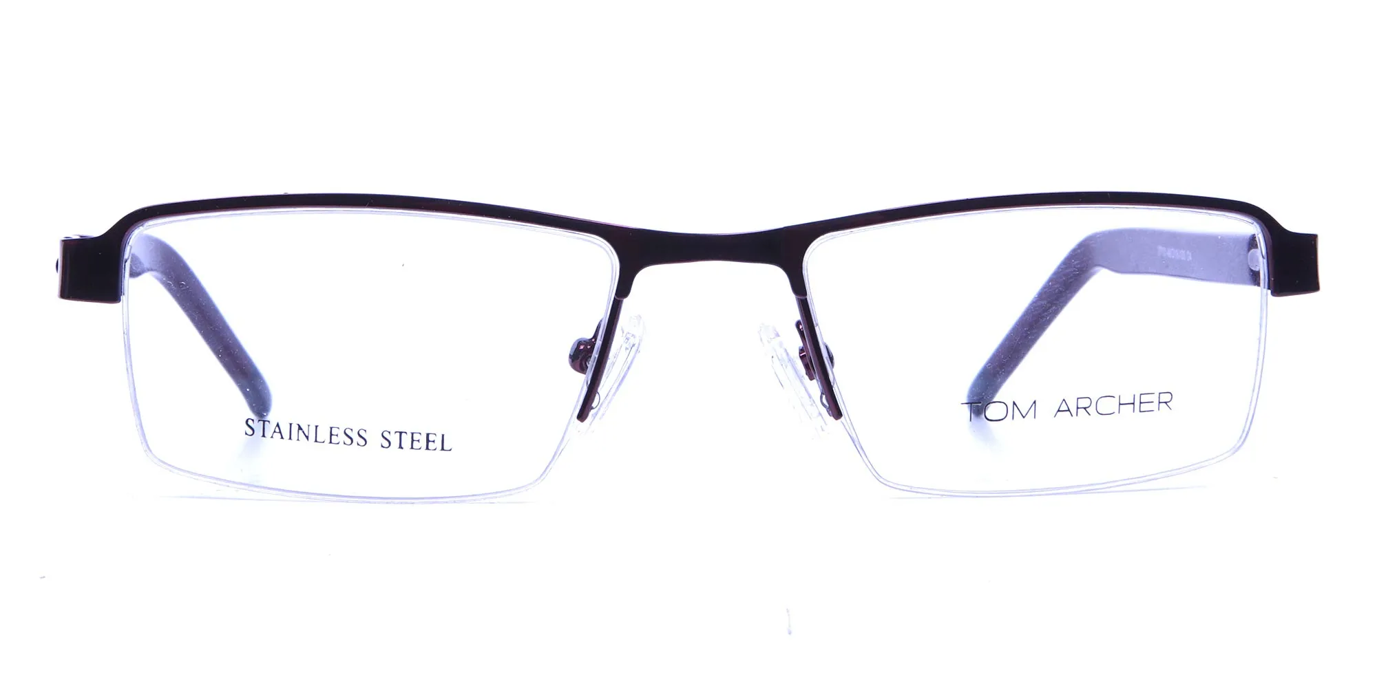 Red Rectangular Glasses, Eyeglasses-2
