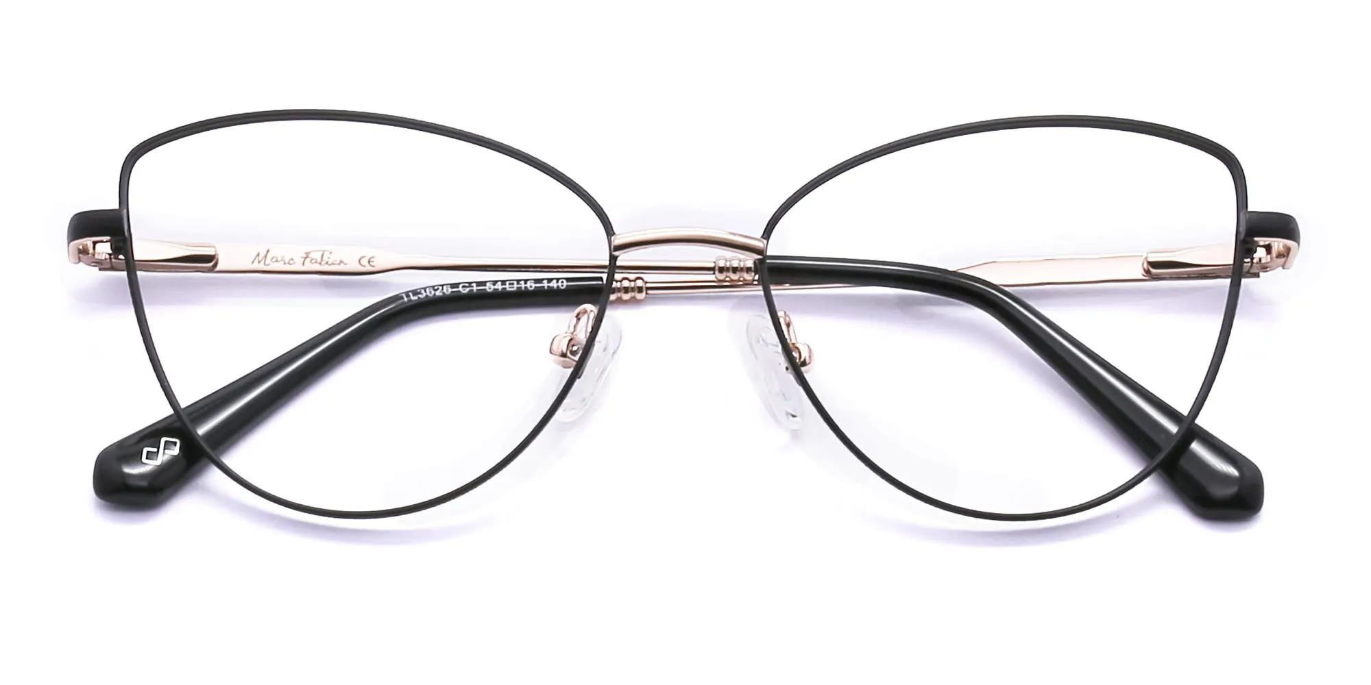 Black Cat Eye Glasses-2