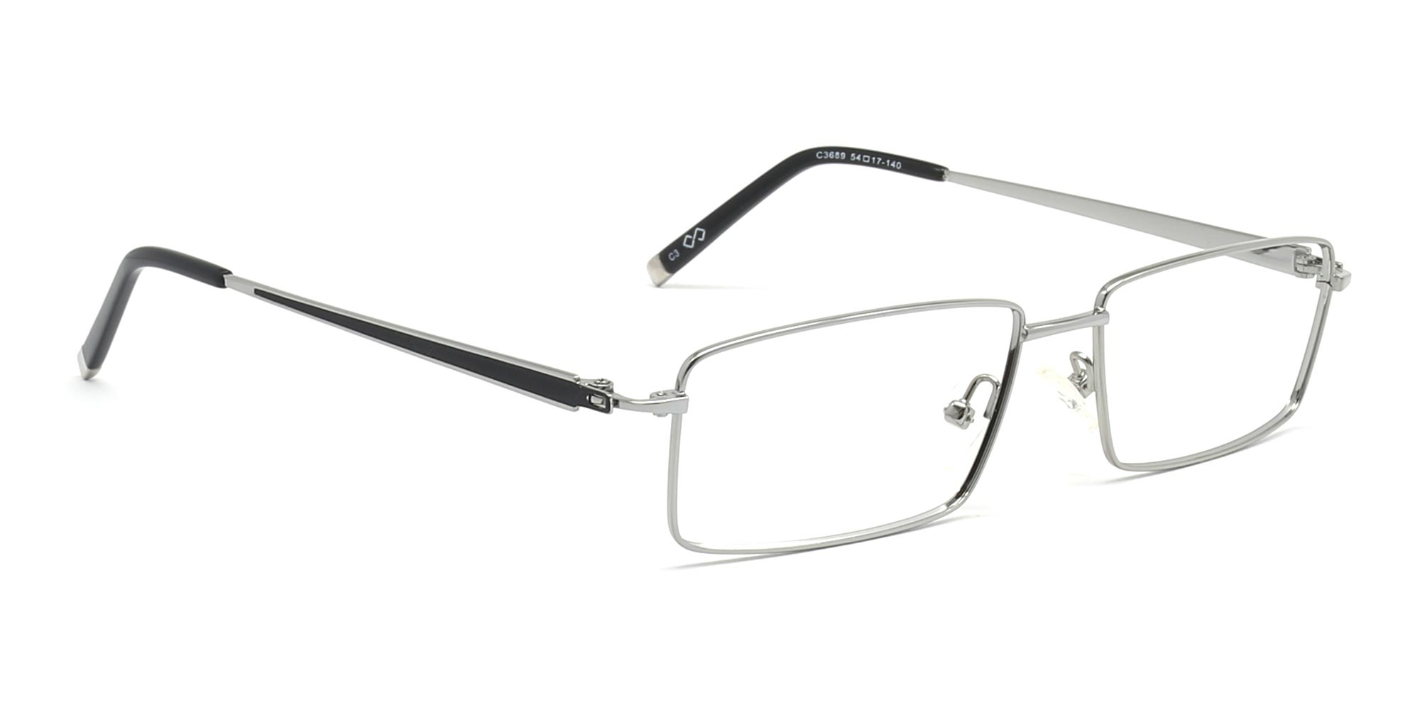 HAMILTON 4 - Rectangular Eyeglasses Metal Frames | Specscart.®