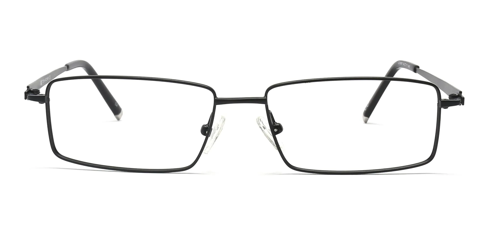 black rectangular reading glasses-2