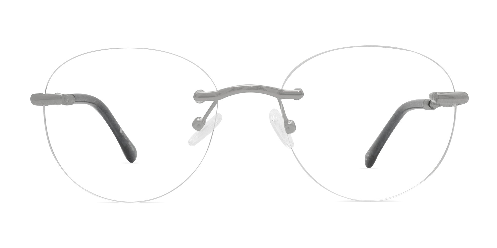 Rimless Circle Glasses-1