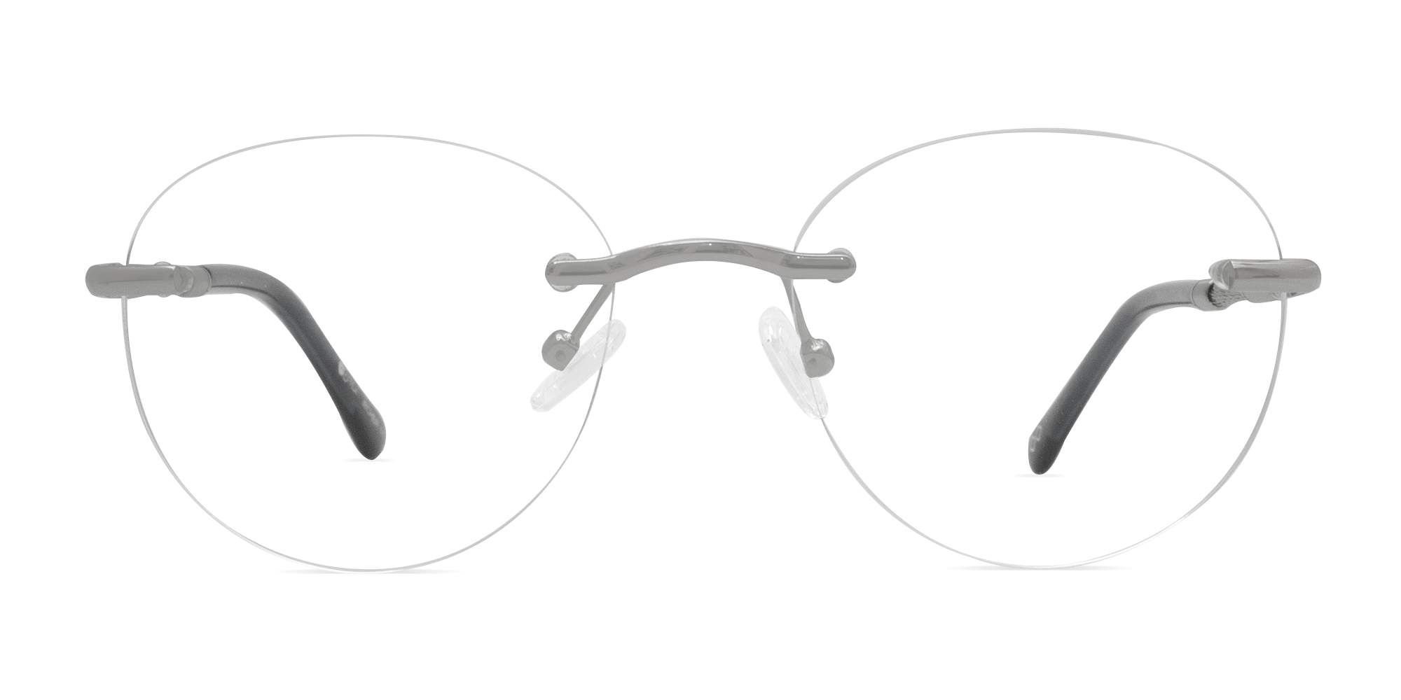 Rimless Circle Glasses-1