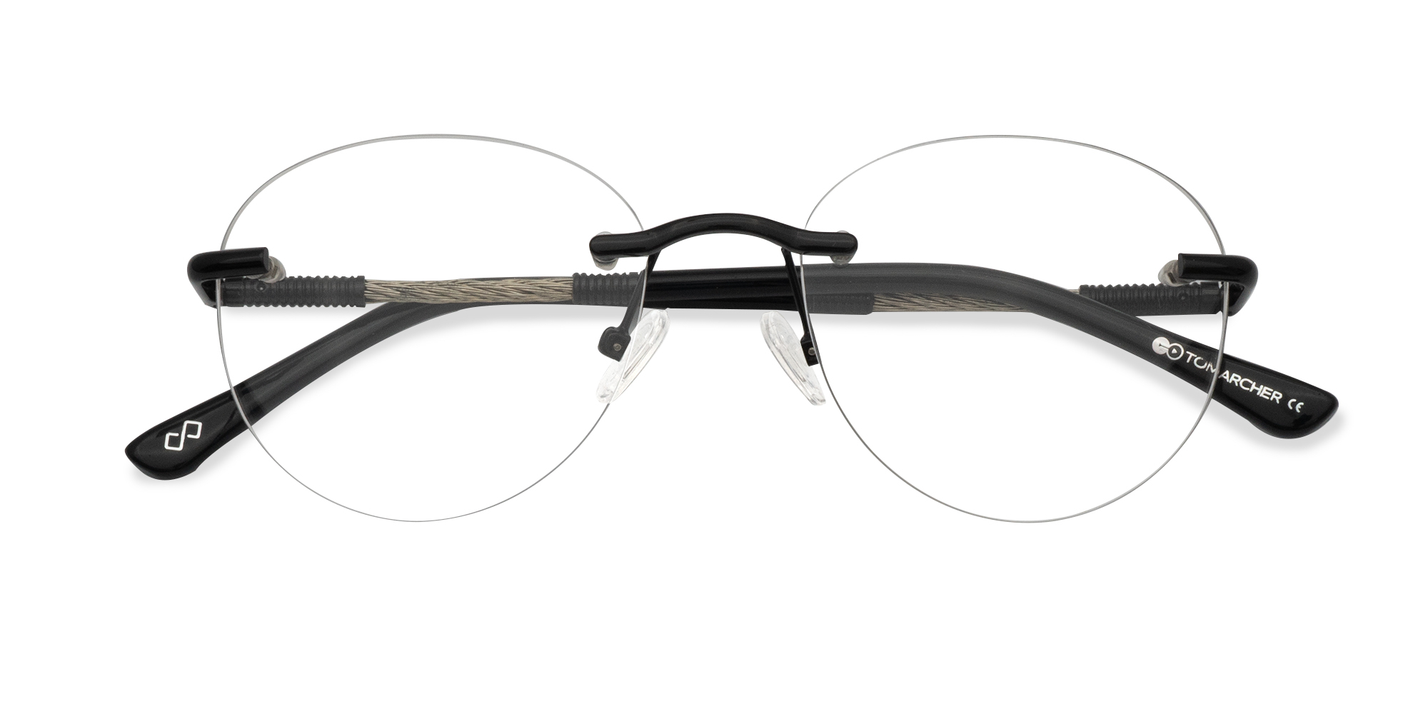 Black Rimless Glasses-1