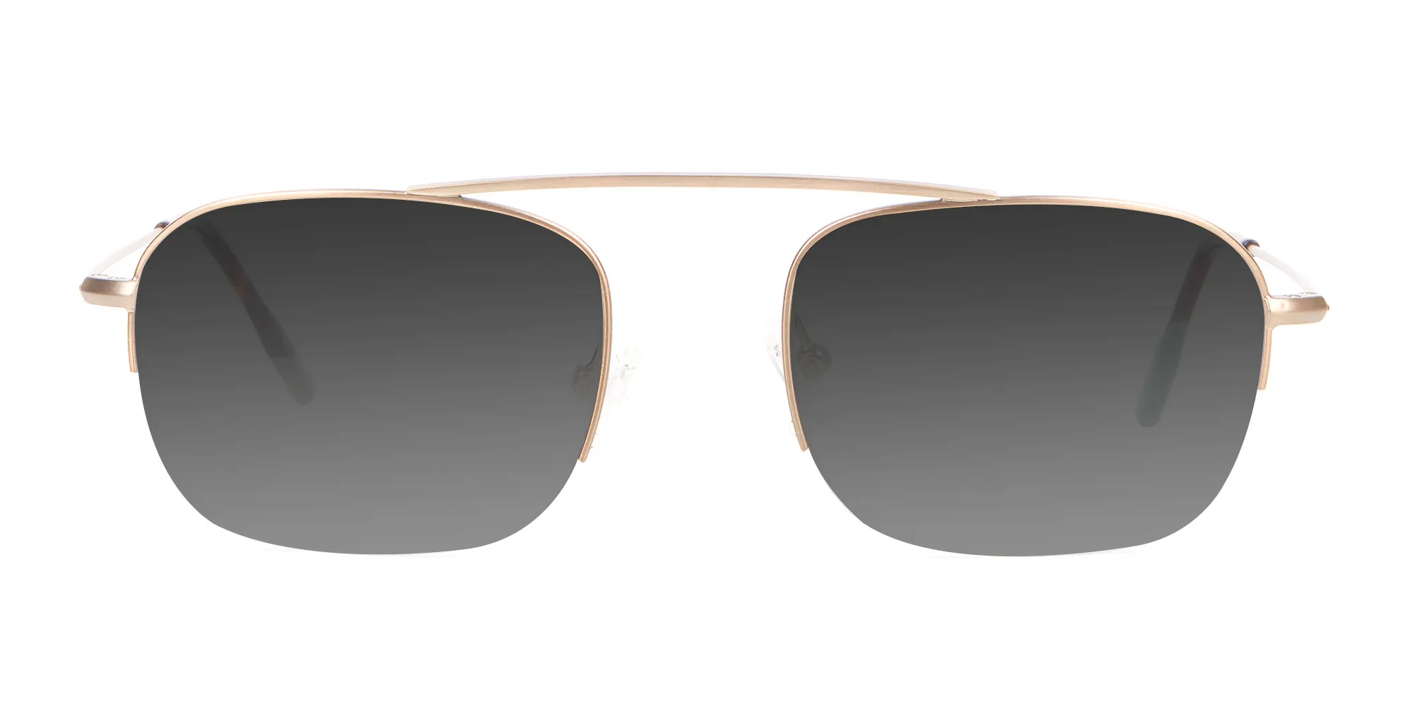 Gold Metal Sunglasses - 2