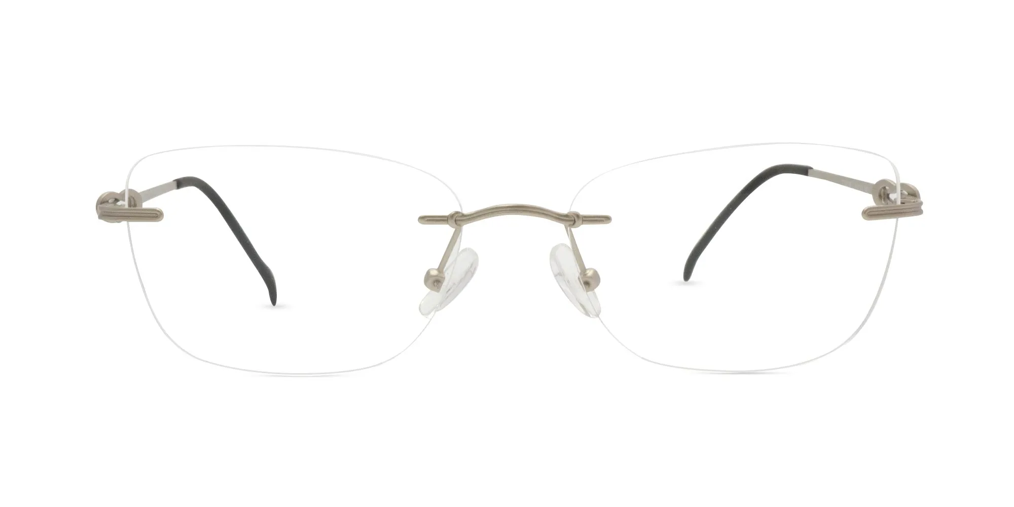 Womens Designer Rimless Glasses-2