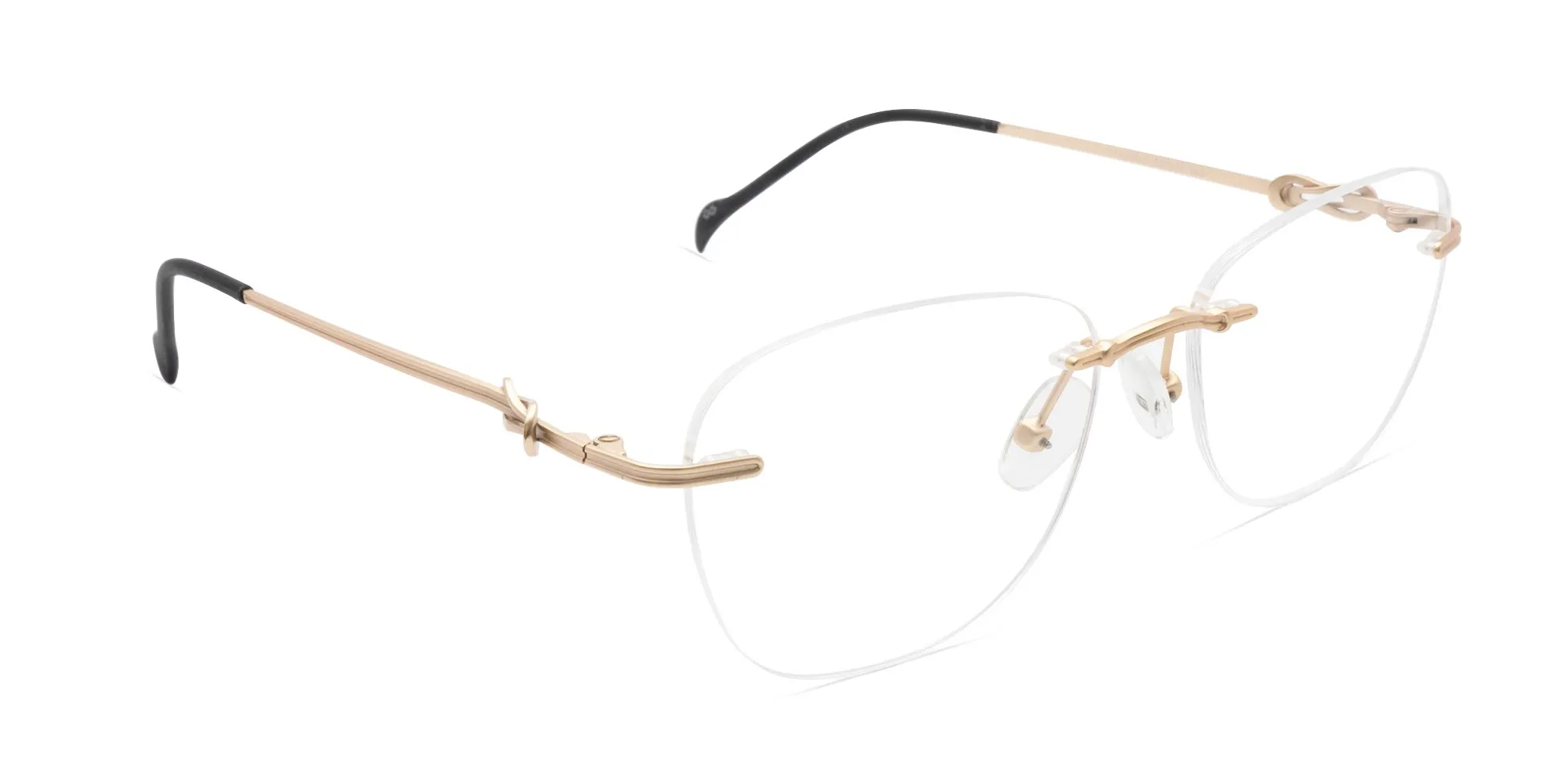 Rimless Spectacles For Ladies-2