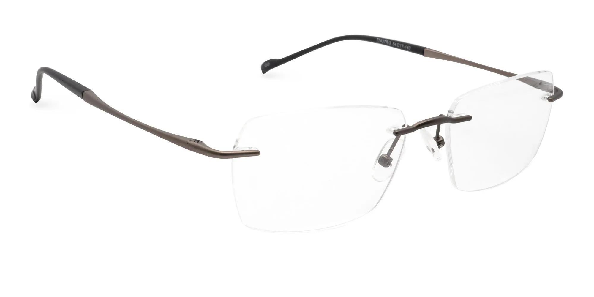 Gunmetal Lightweight Glasses Frame-2