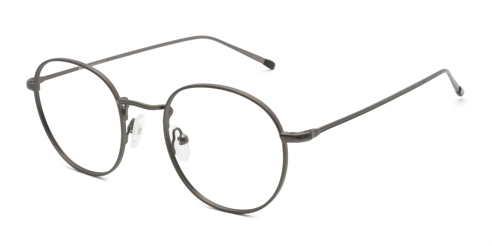 Round Gunmetal Glasses-2