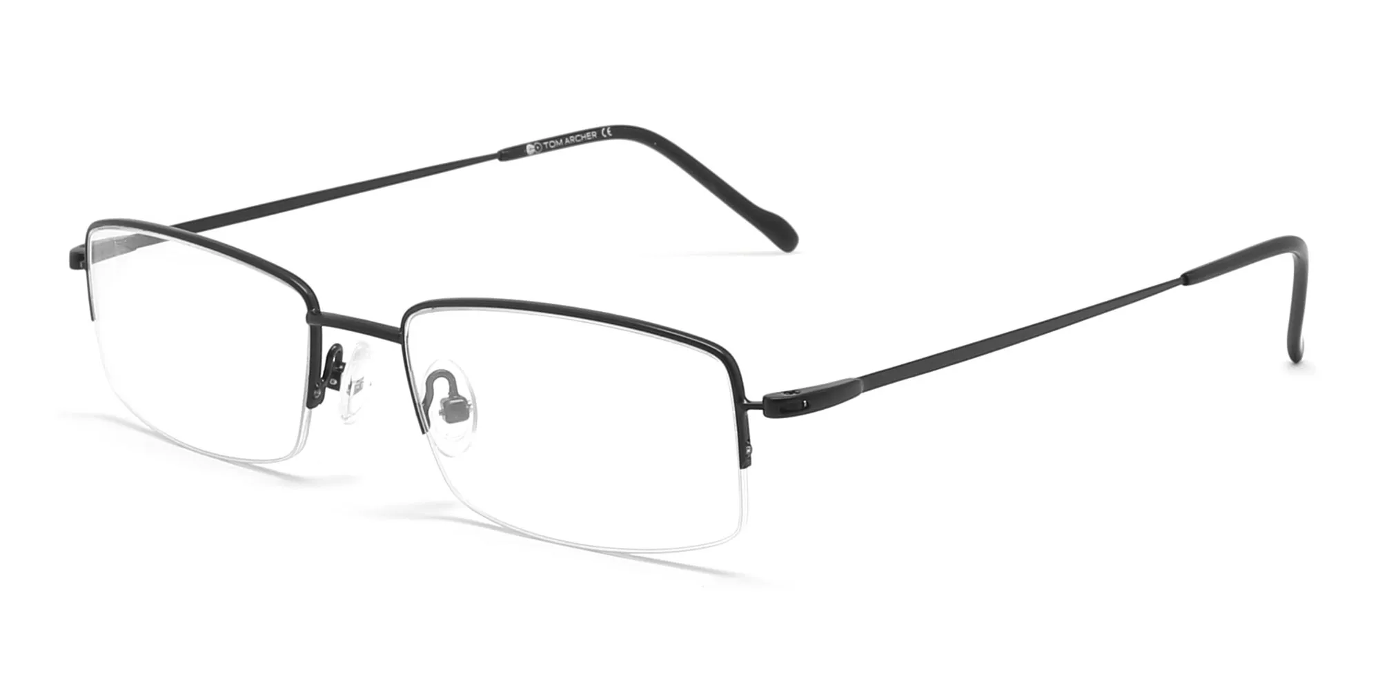 black frame reading glasses-2