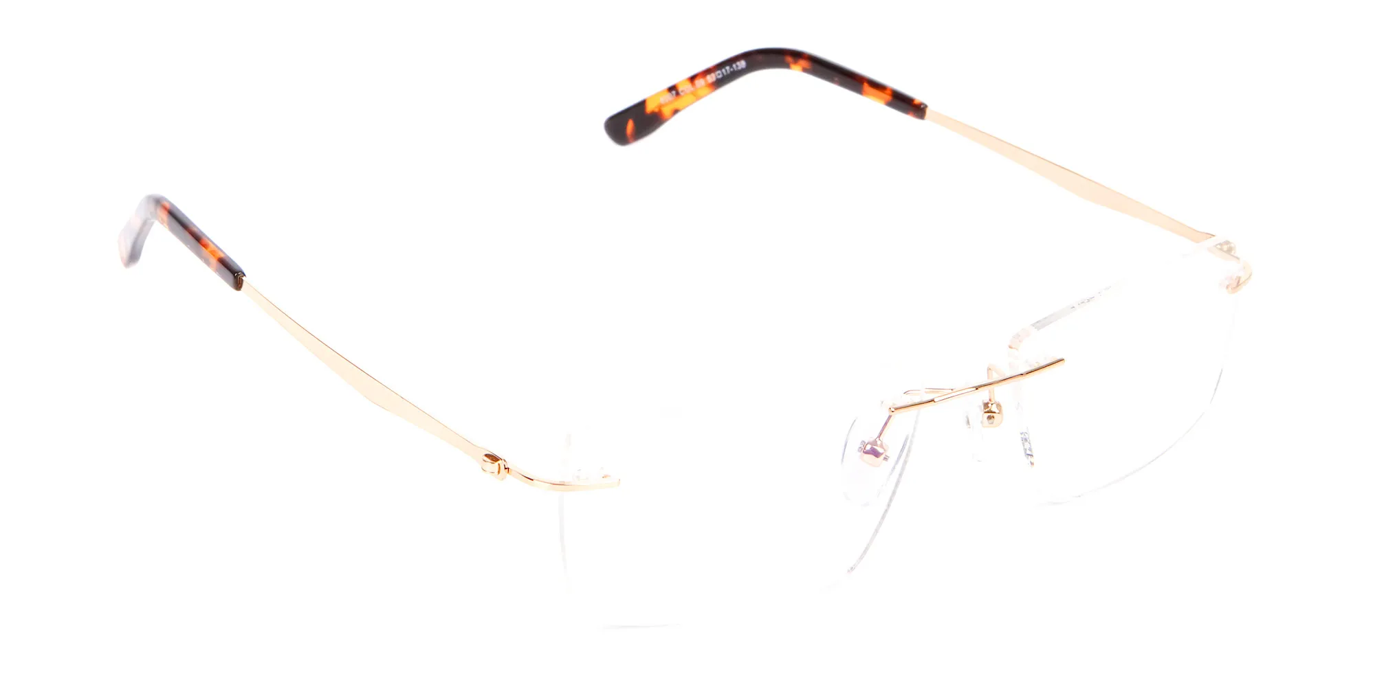 Gold Rimless Glasses Men & Women-2