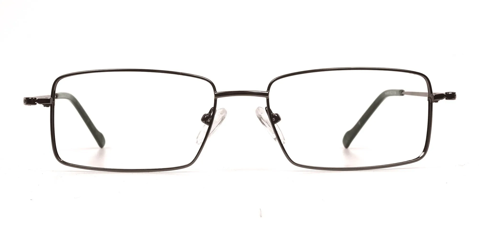 Titanium Glasses in Brown, Eyeglasses - 2