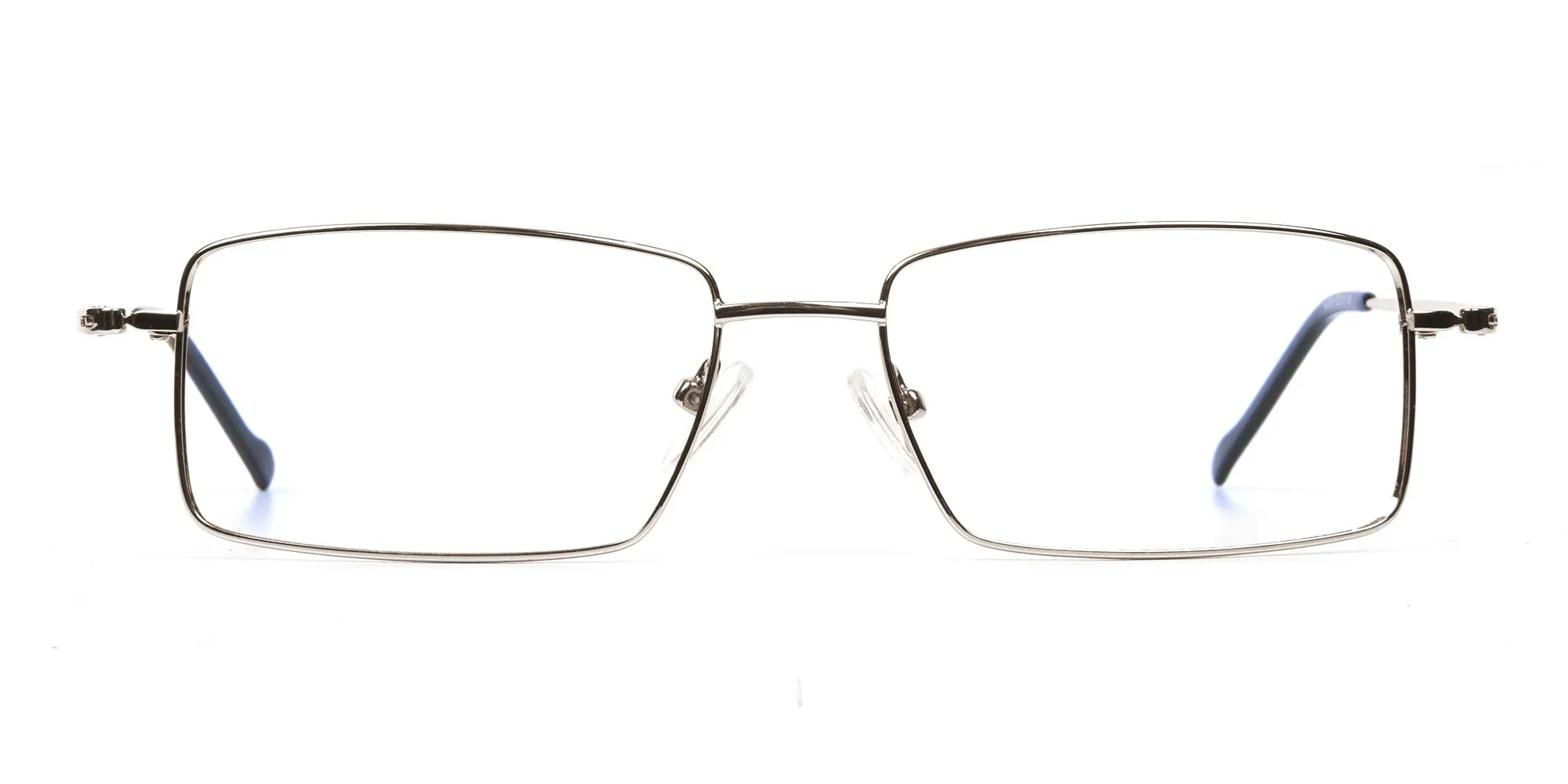 Titanium Glasses in Silver, Eyeglasses - 2