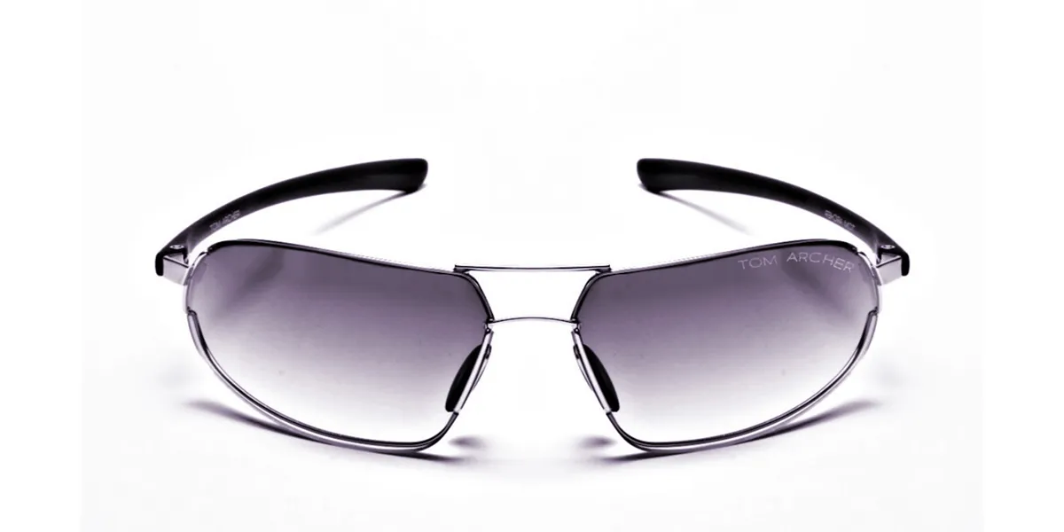 Wide Fit Sunglasses in Gunmetal - 1
