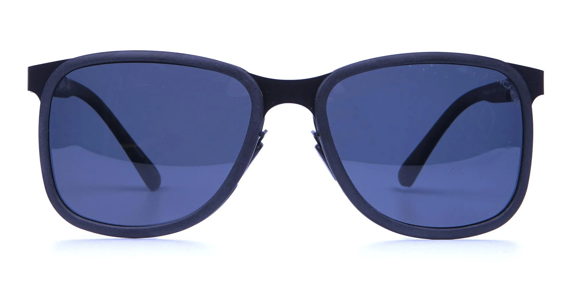Subtle Black Square Sunglasses -1