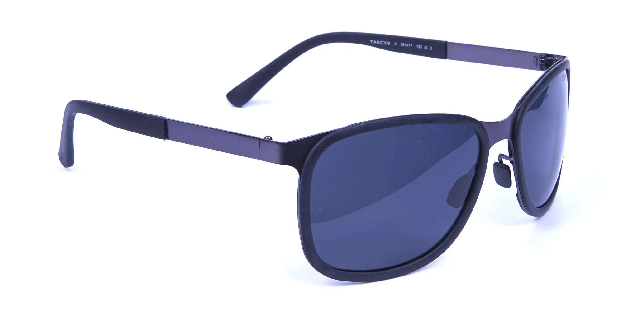 Gunmetal Temple Sunglasses -1