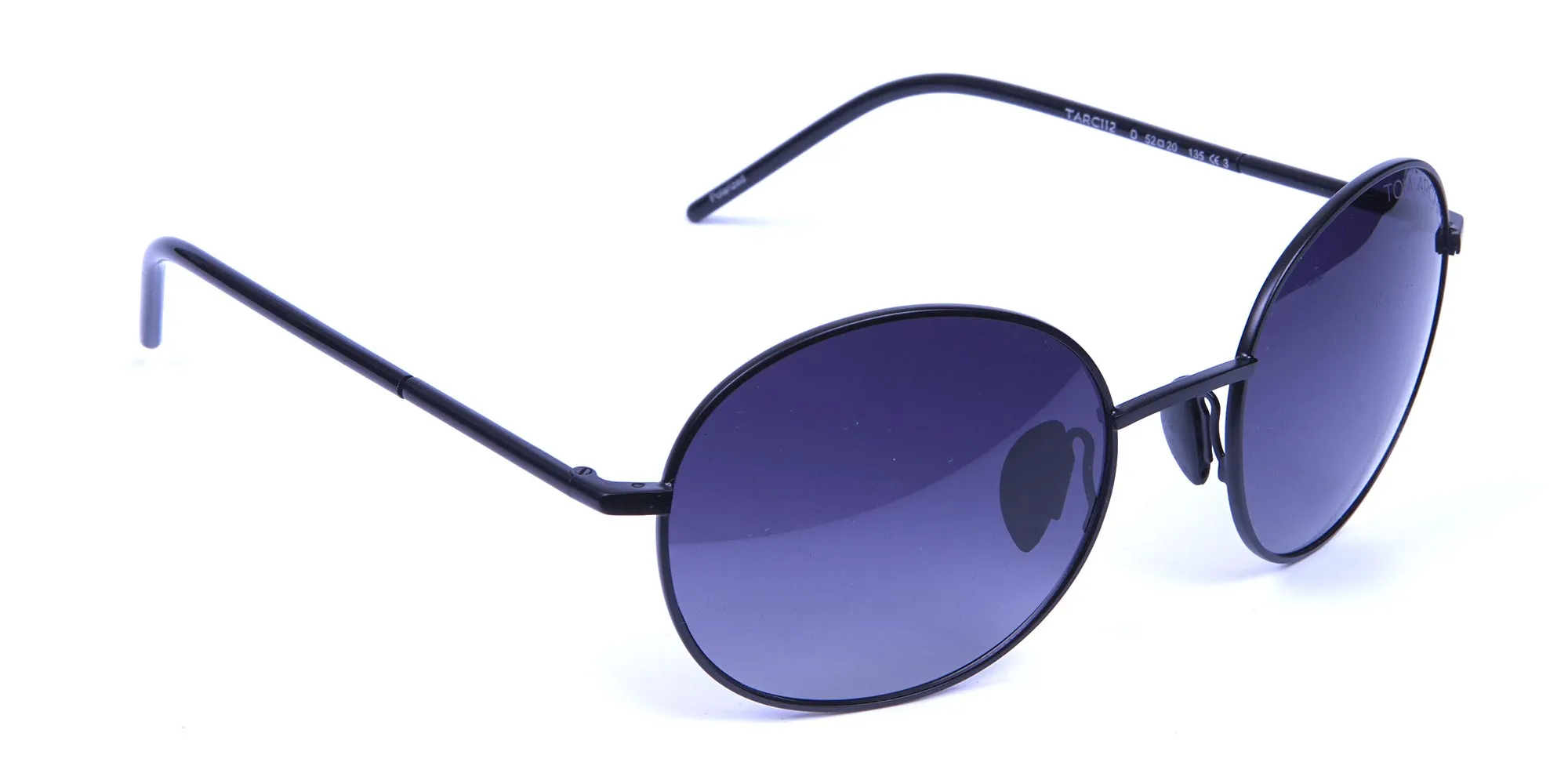 Black & Grey Sunglasses Round Frame