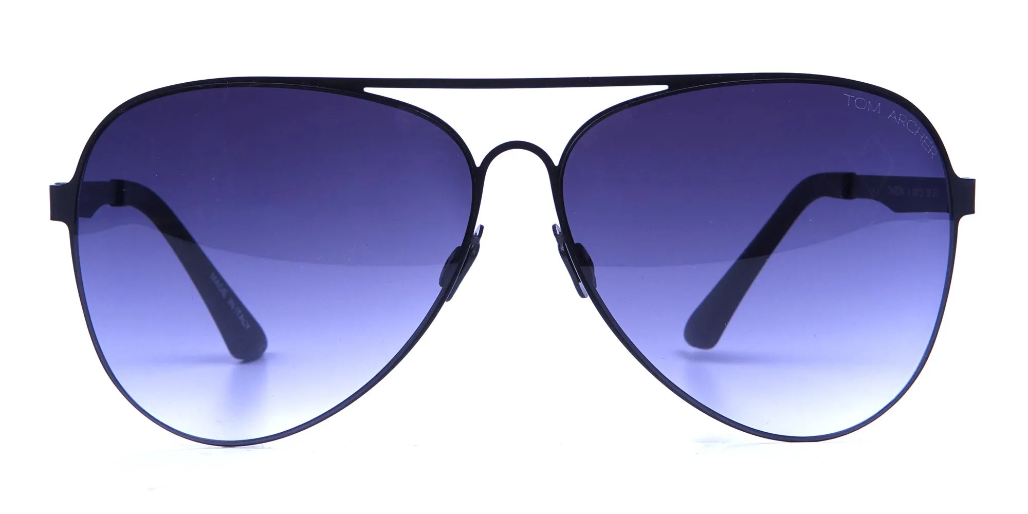 Bold Black & Grey Sunglasses -1