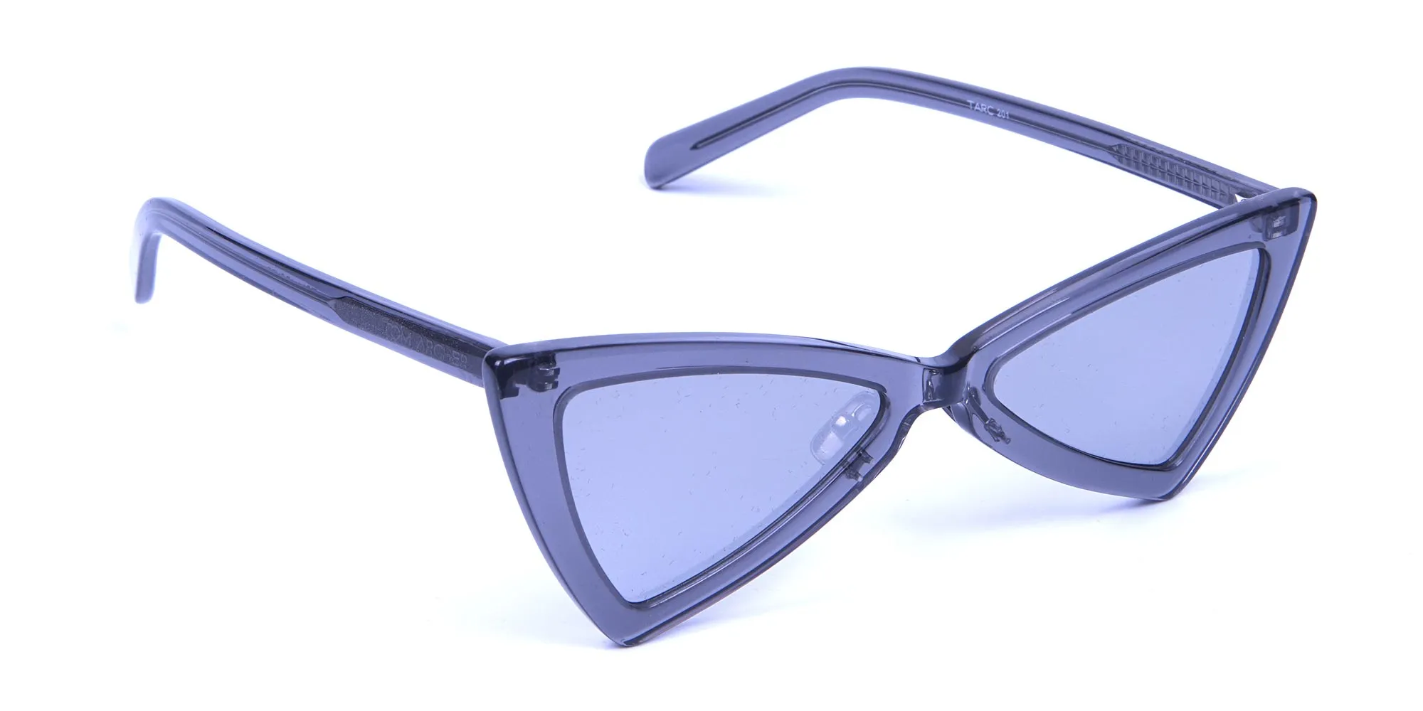 Grey Cat Eye Sunglasses women- 2