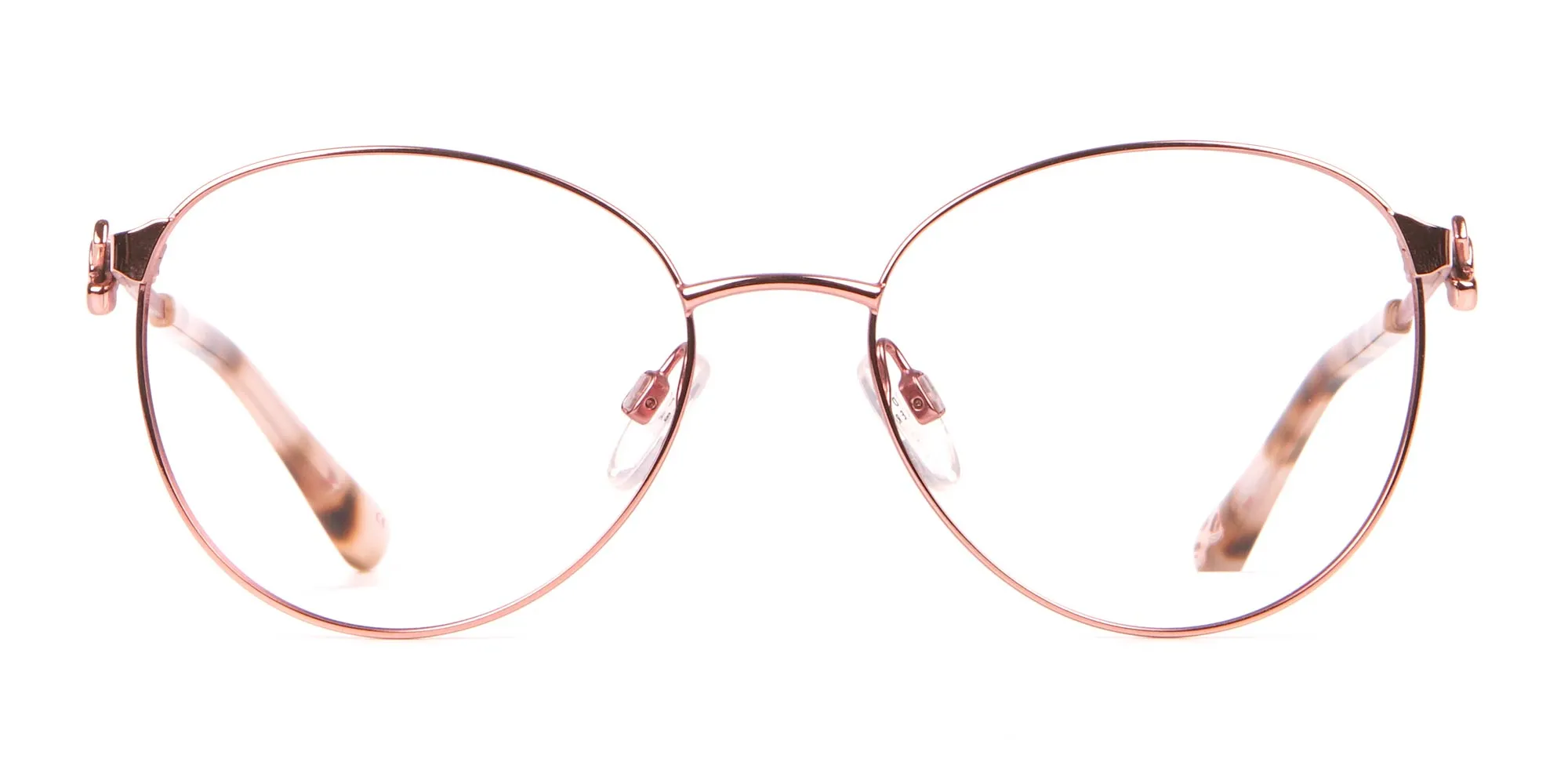 Ted Baker TB2243 Rosegold Round Metal Glasses Women -2