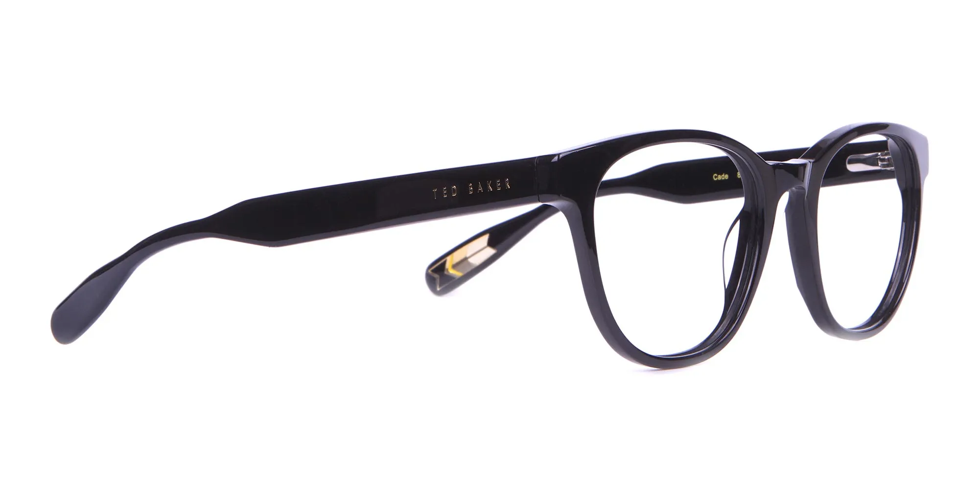 TED BAKER TB8197 Cade Glasses Classic Round Black Chunky-2