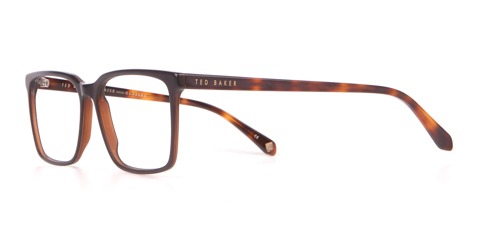 TED BAKER TB8209 ROWE Rectangular Glasses Matte Black-2