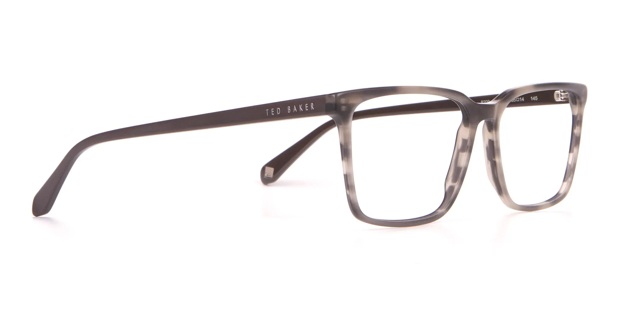 TED BAKER TB8209 ROWE Rectangular Glasses Grey Tortoise-2