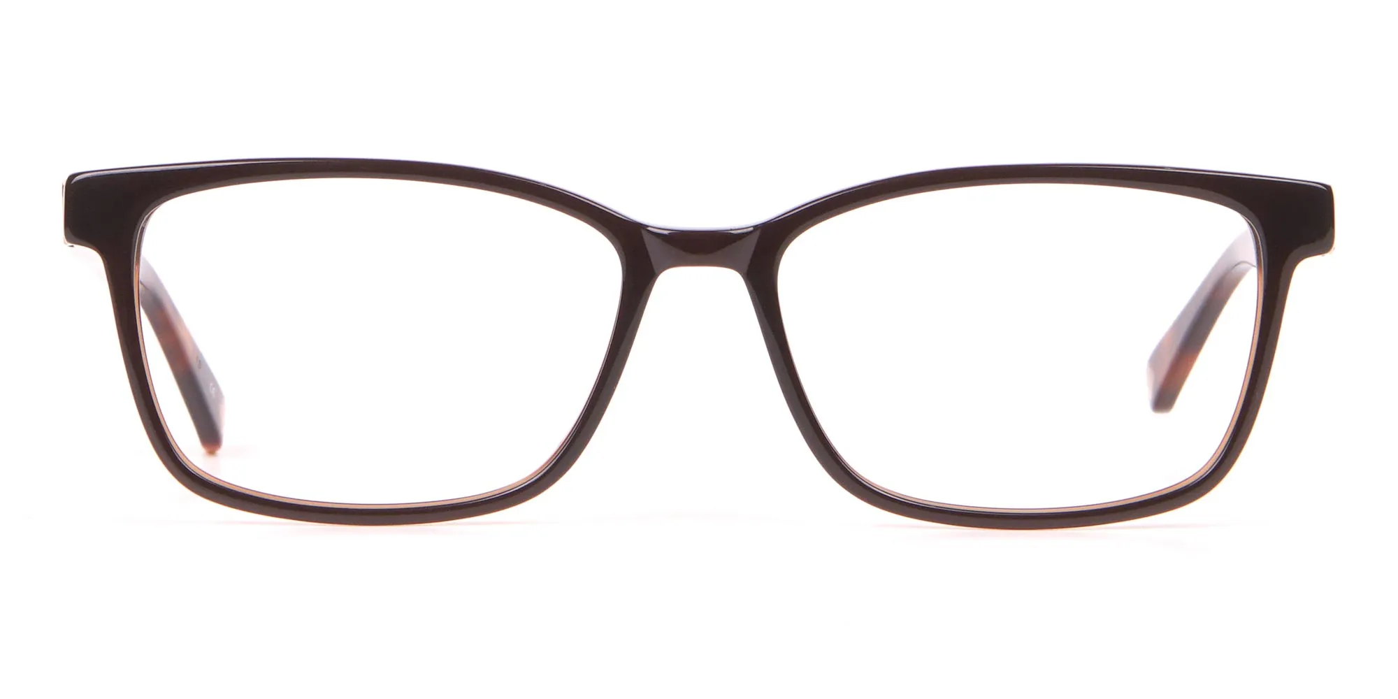 TED BAKER TB2810 FULLER Rectangular Glasses Black & Horn-2