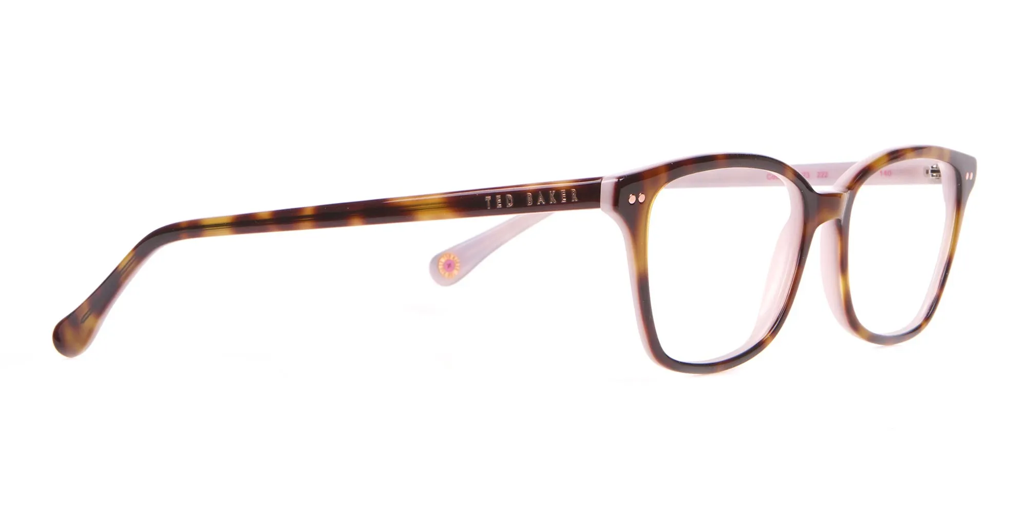 Ted Baker TB9123 CODY Pink & Tortoise Rectangular Frame-2