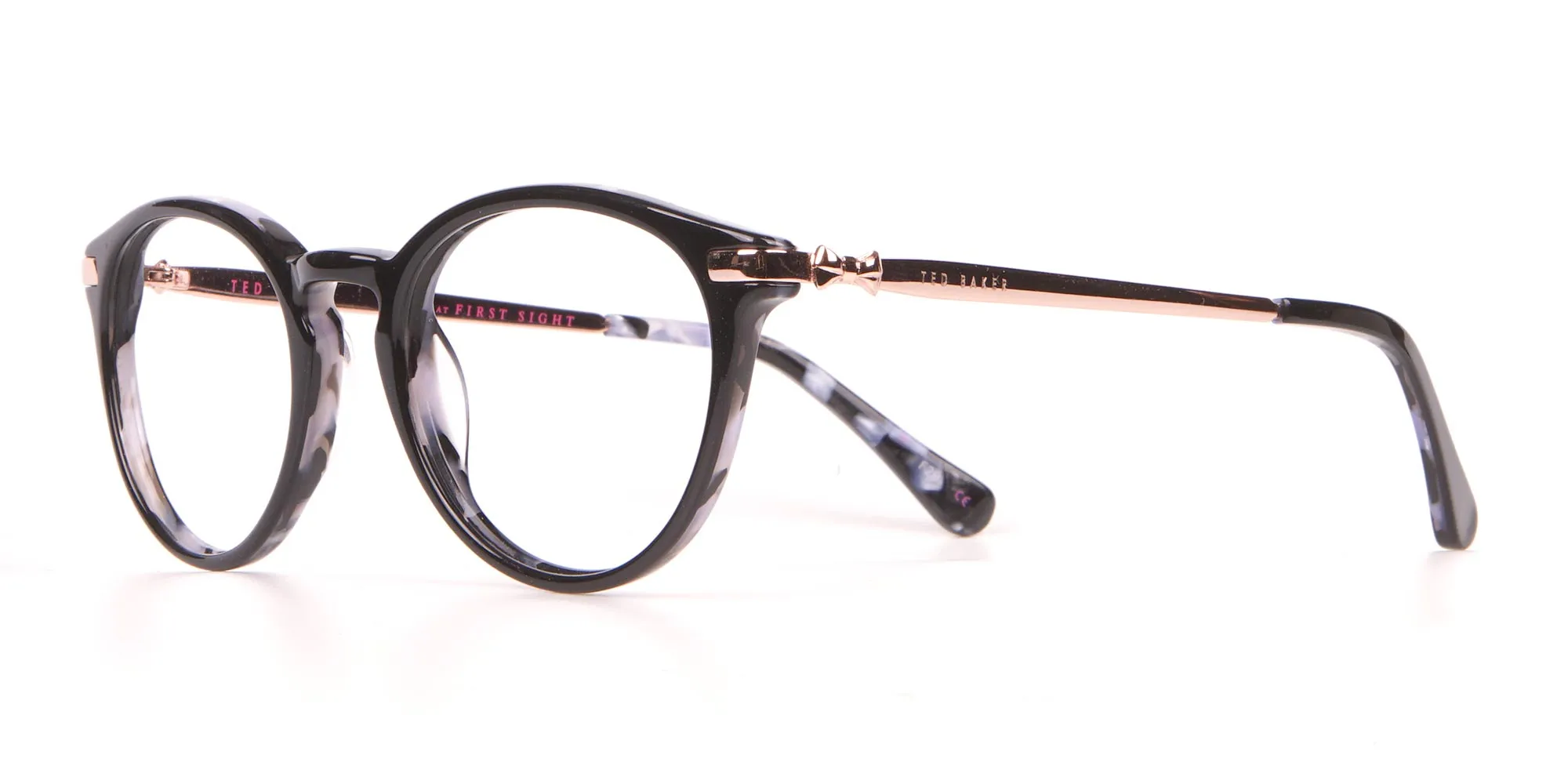 Ted Baker TB9132 Val Women's Black Mable Round Glasses-2