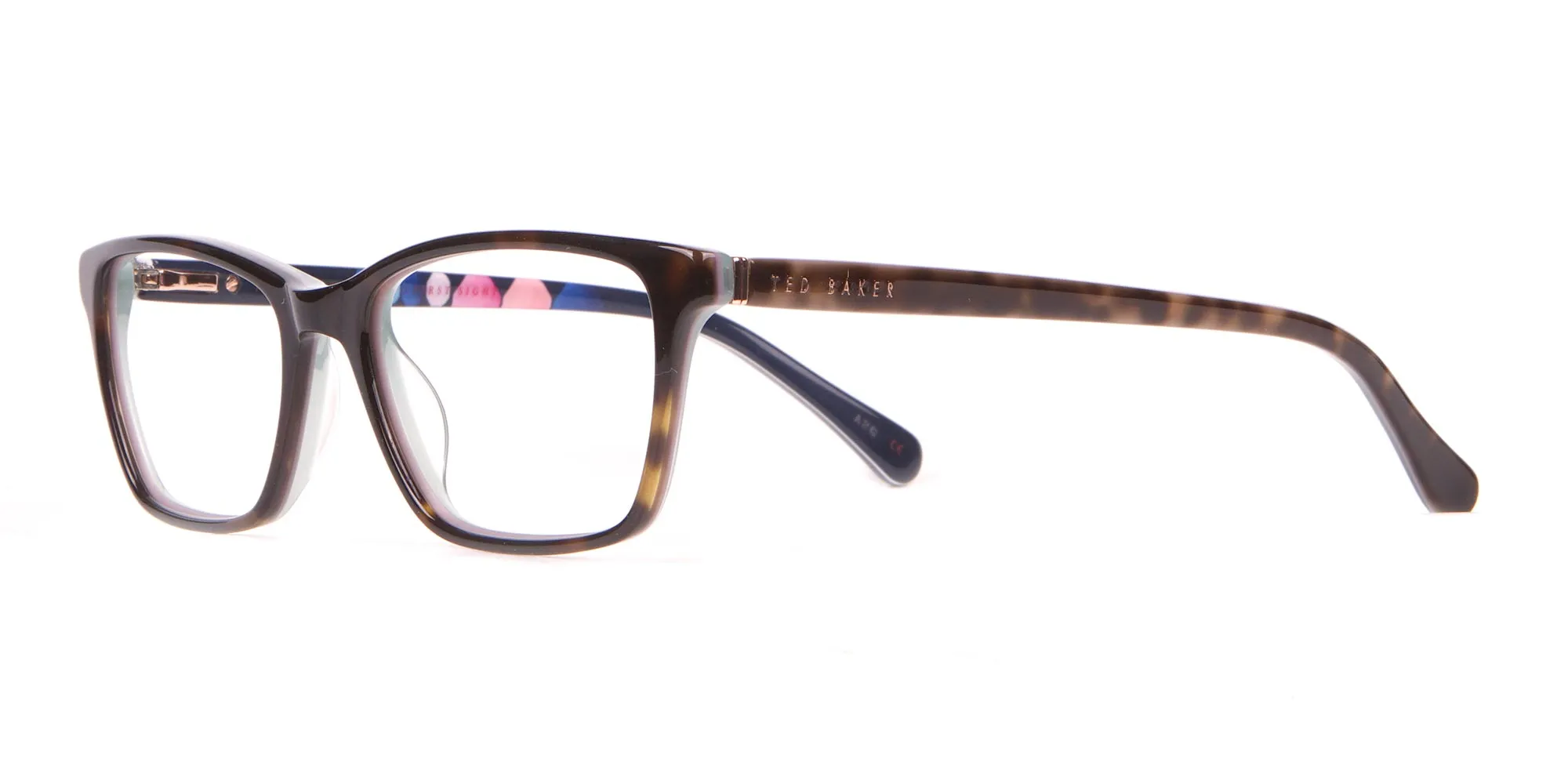 Ted Baker TB9141 Thea Blue & Tortoise Rectangular Glasses -2
