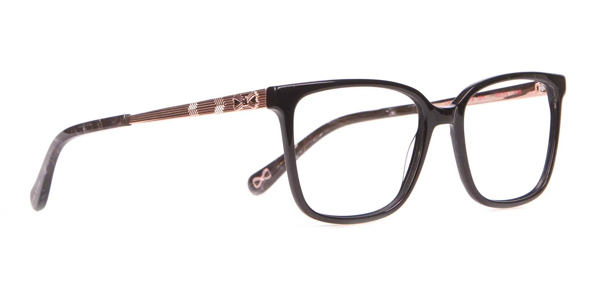 Tad Baker TB9179 Women Black Full Rim Square Glasses-2