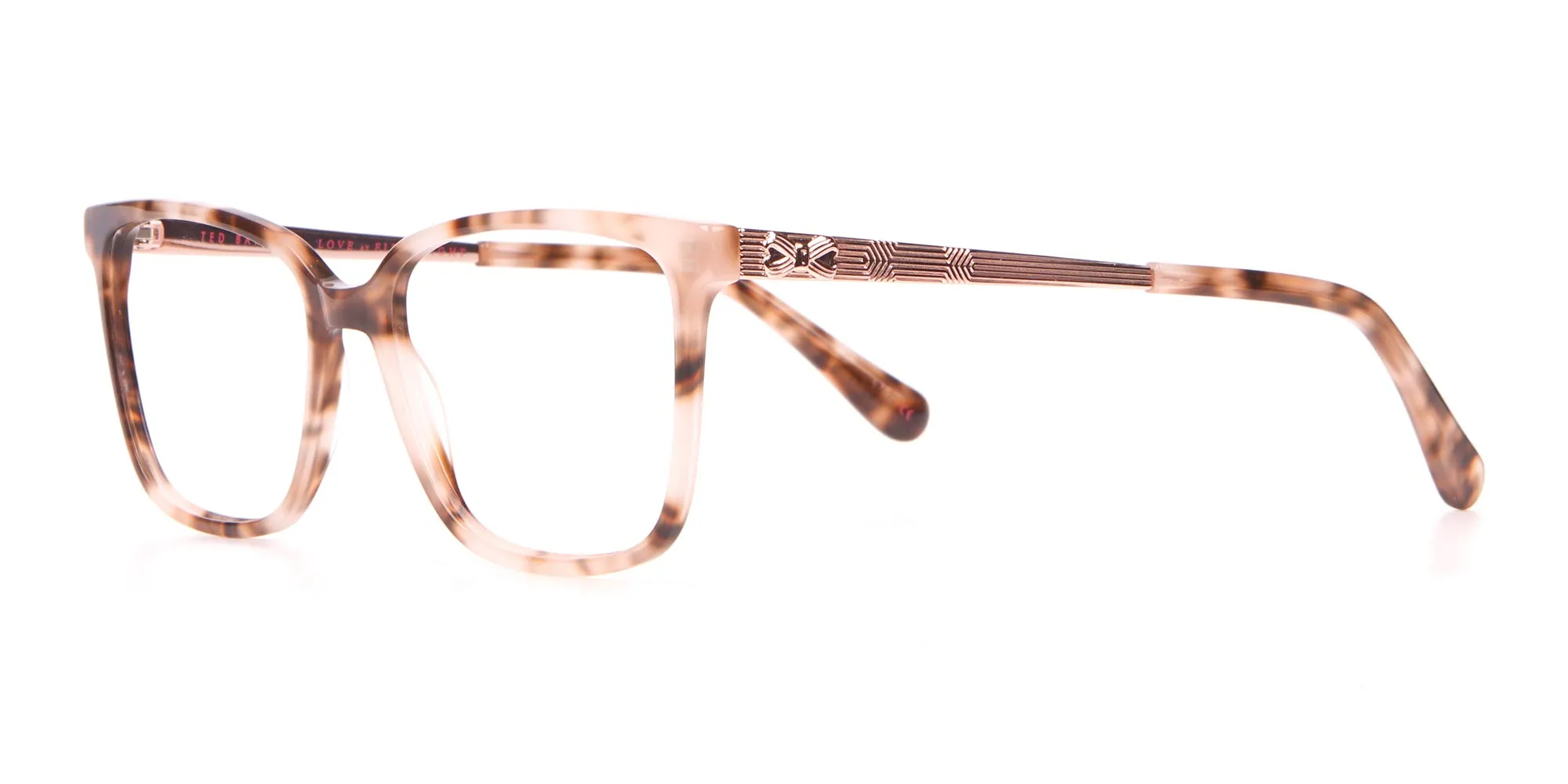 Tad Baker TB9179 Women Light Tortoise Square Glasses-2