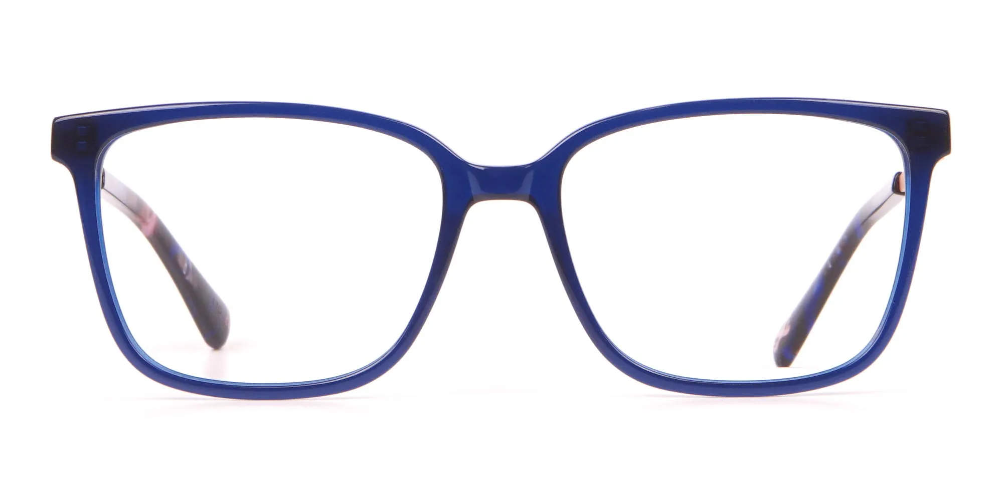 Tad Baker TB9179 Women Blue Full Rim Wayfarer Glasses-2