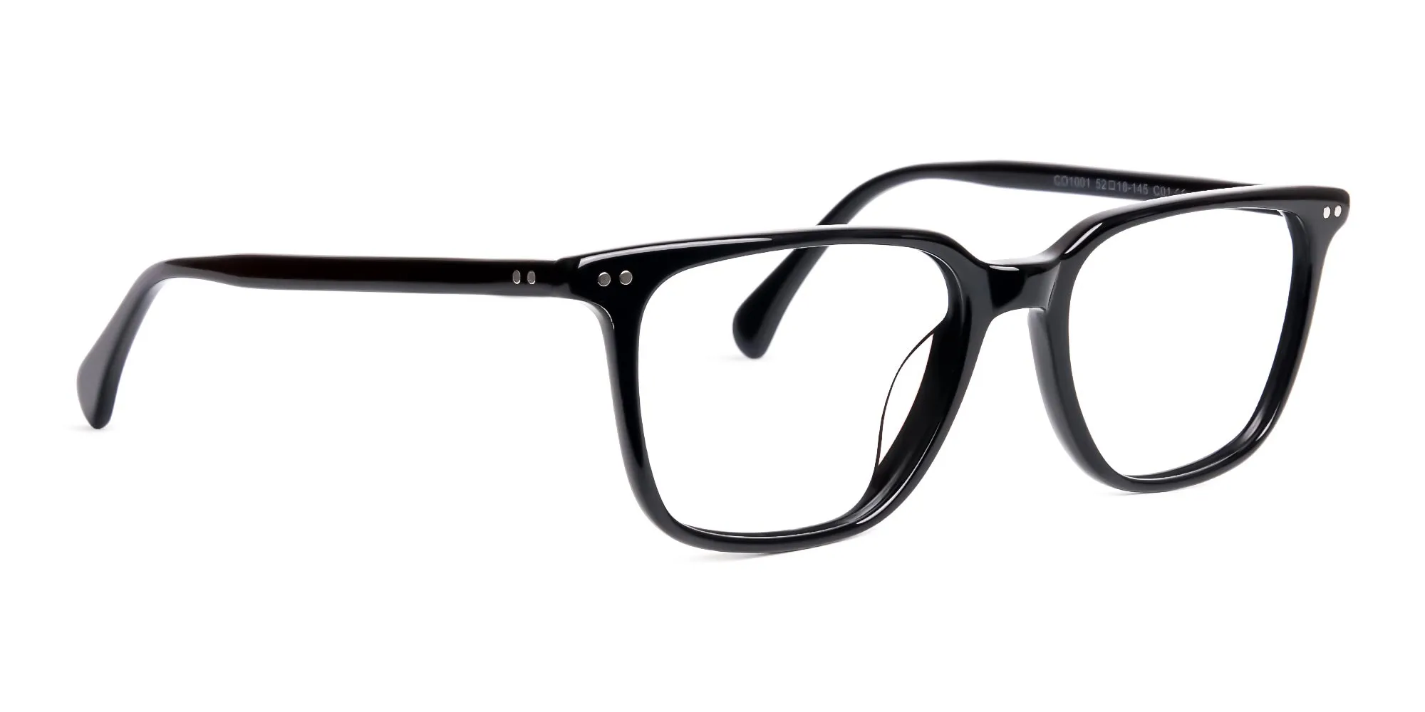 black rectangular full rim glasses frames-2