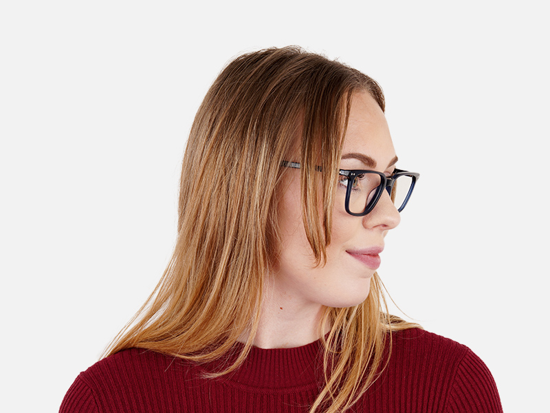 navy blue rectangular wayfarer full rim glasses frames-1