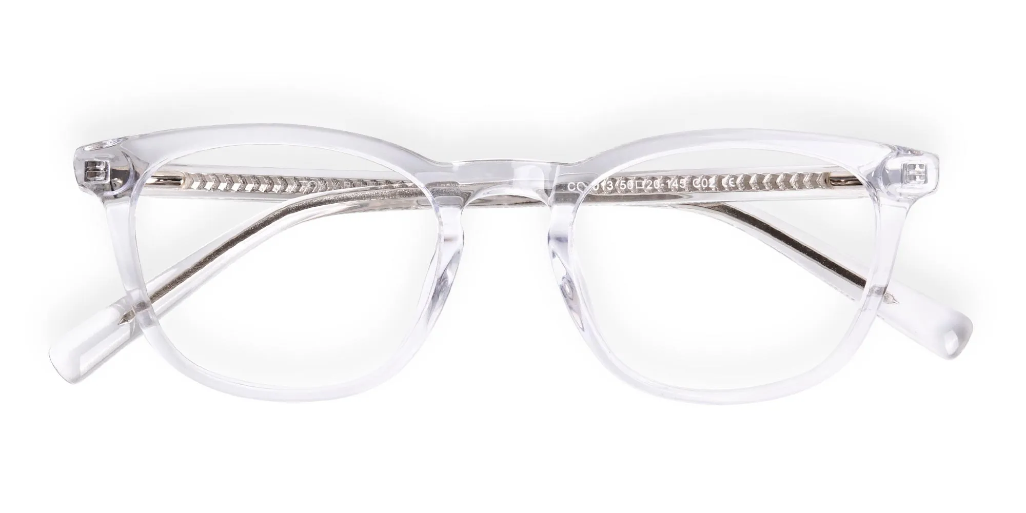 crystal clear or transparent full rim glasses frames-2