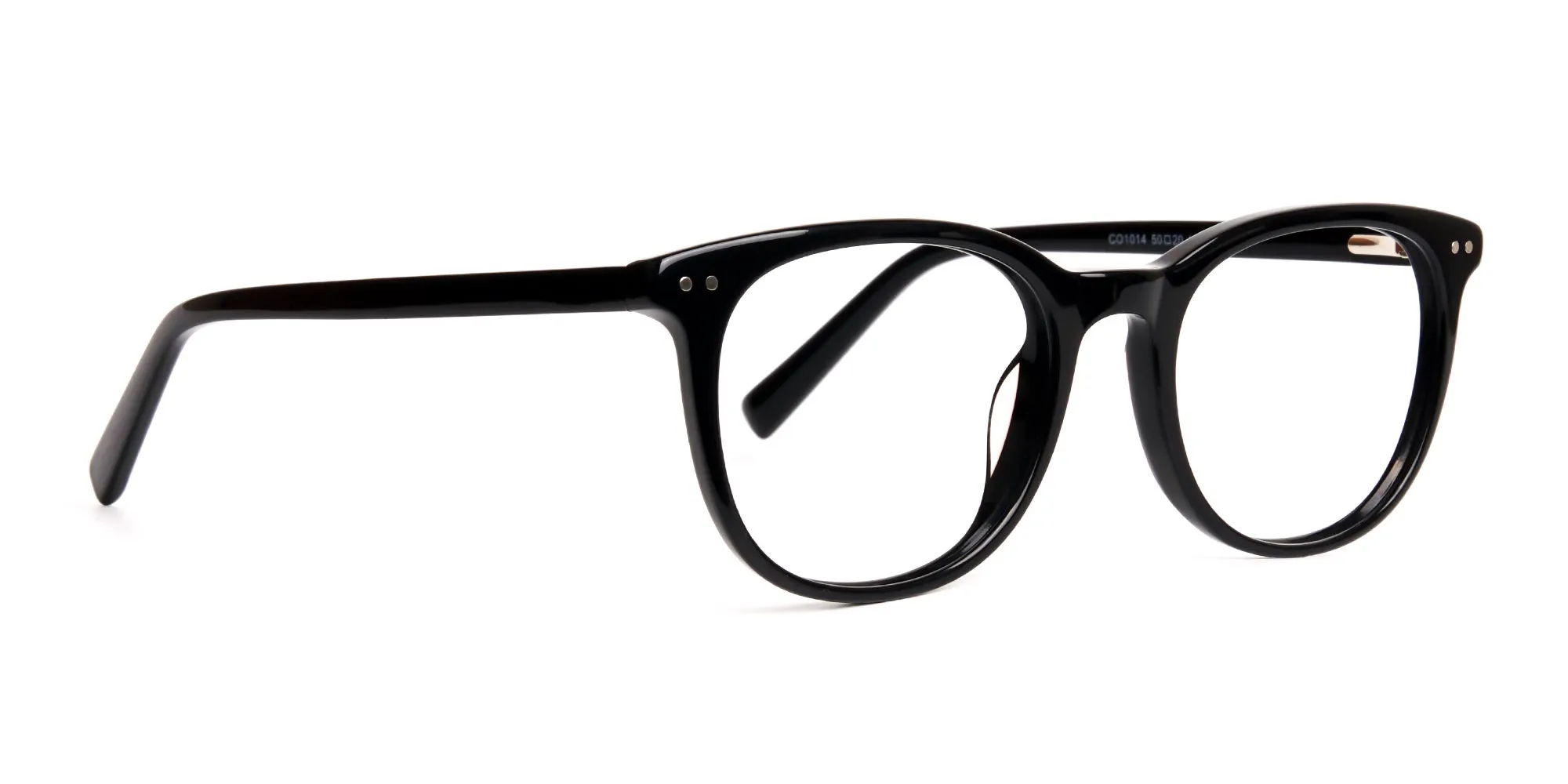 black acetate round square full rim glasses frames-2