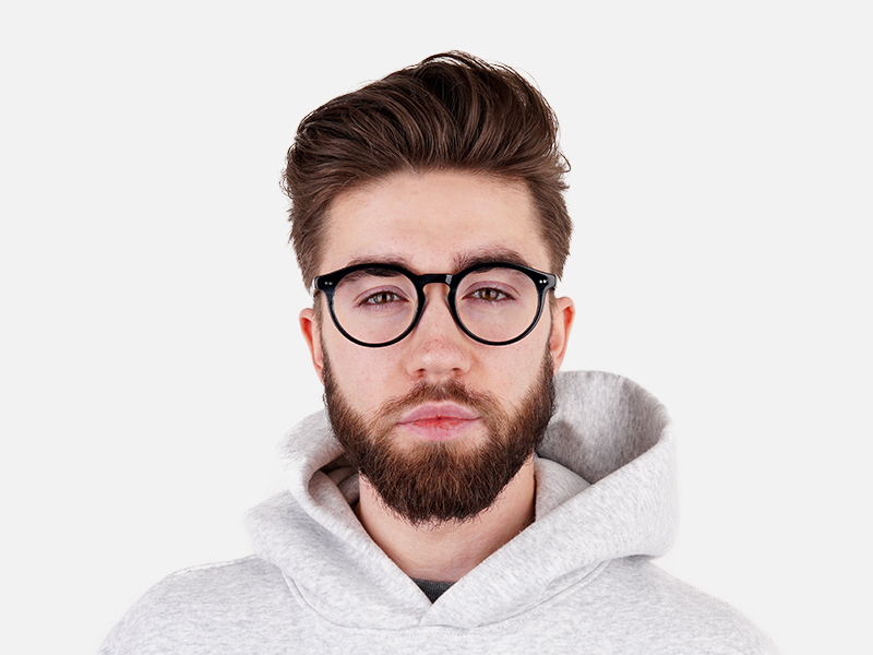 marble blue round fullrim glasses frames-1
