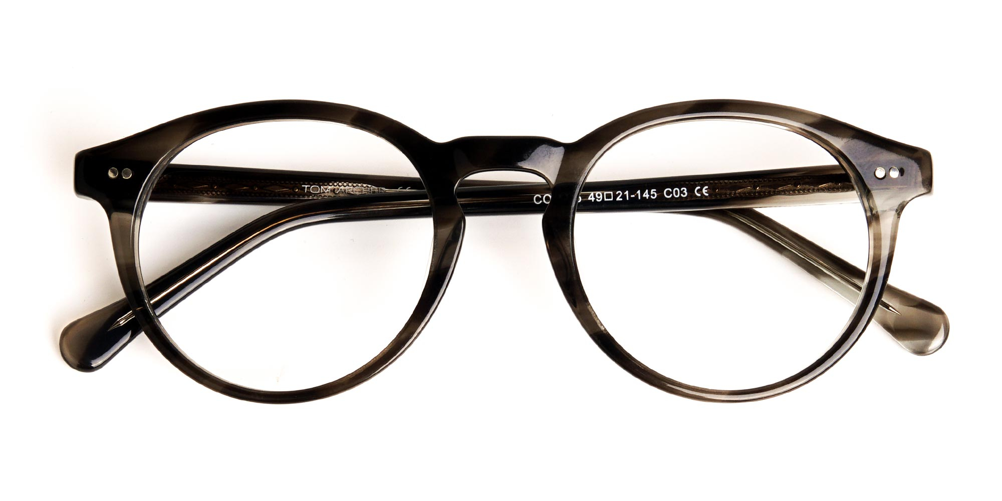 dark marble grey fullrim glasses frames-1