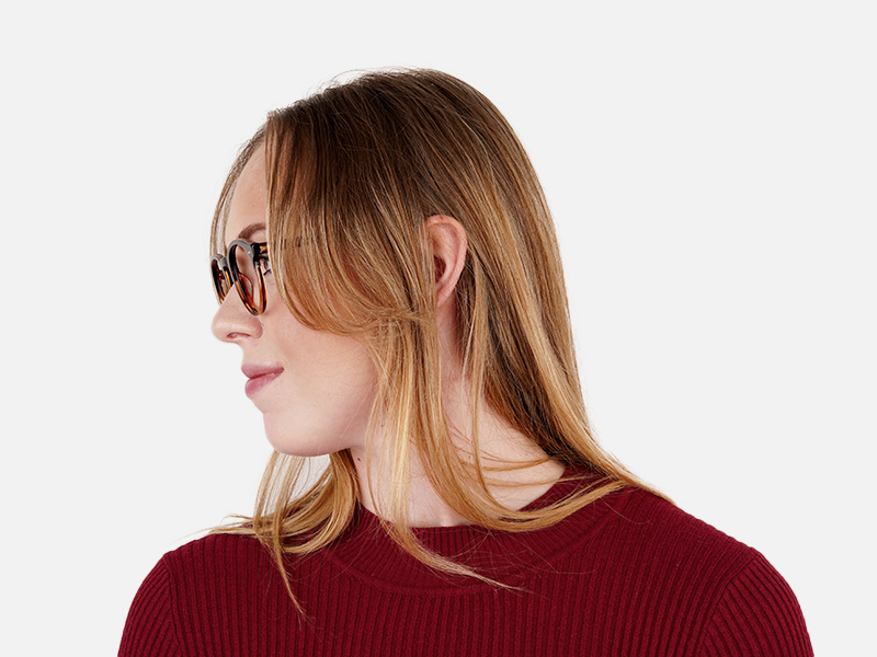 dark marble brown full-rim Tortoiseshell glasses frames-1