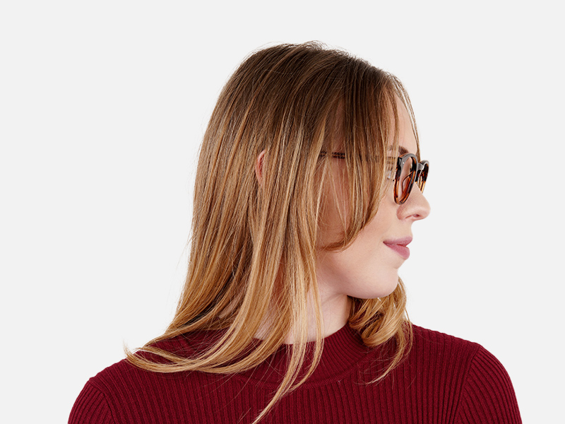 dark marble brown full-rim Tortoiseshell glasses frames-1
