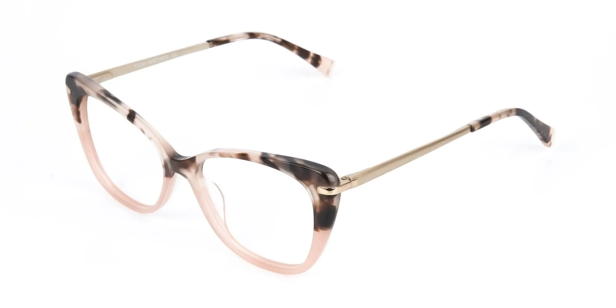 Brown Tortoise Eyeglasses Square & Cat-eye-2