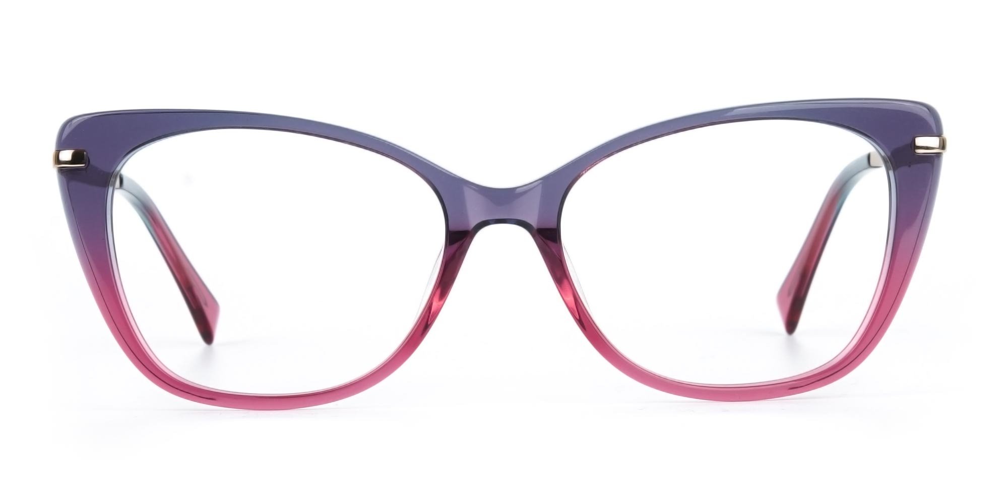 Dusty Purple and Magenta Eyeglasses