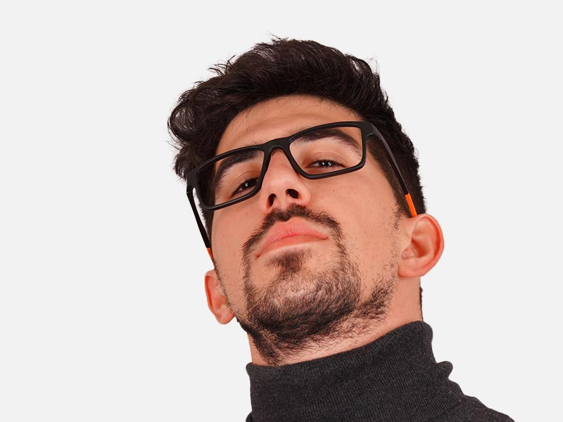 Orange Cycling Glasses-1